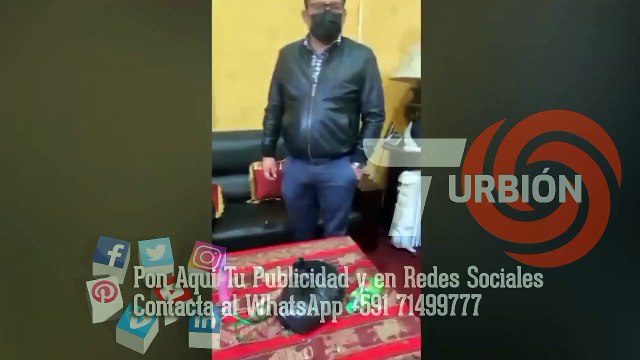 Asambleistas y policías sorprenden a Gobernador de La Paz en su oficina con latas de cerveza