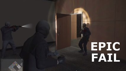 GTA 5 : quand un cambriolage ne se passe pas comme prévu
