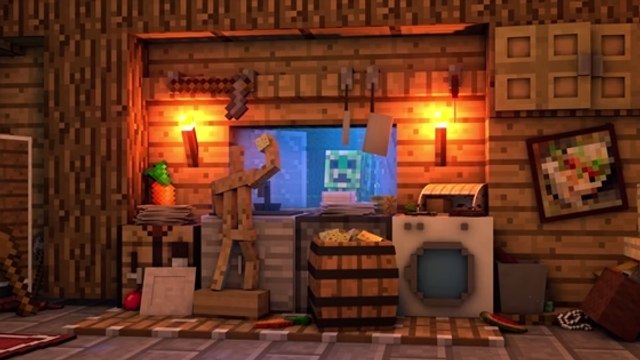 Minecraft : la vie secrète d'un porte-armure