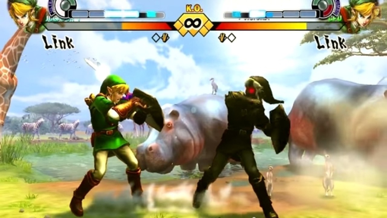 The Legend of Zelda : quand Link et Dark Link s'affrontent dans Street Fighter