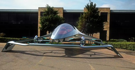 Aston Martin dévoile un étonnant concept de voiture volante