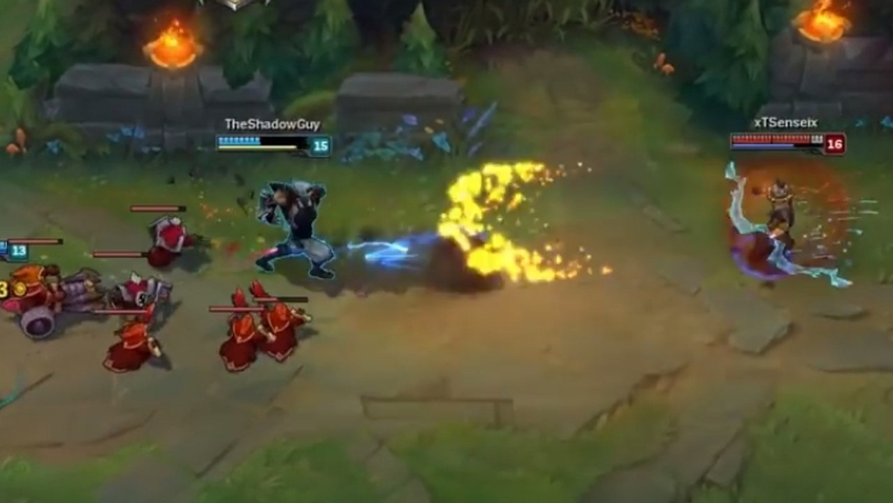 League of Legends : Zed vient à bout d'Ezreal grâce à un enchaînement parfait
