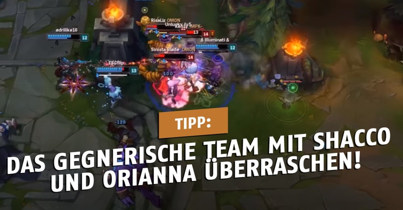 League of Legends: Shaco und Orianna harmonieren! Mit dieser Kombination gelingt euch gegen jeden ein One-Shot