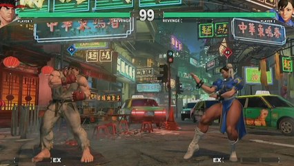 Street Fighter 5 : une démo de gameplay explosive par deux joueurs professionnels
