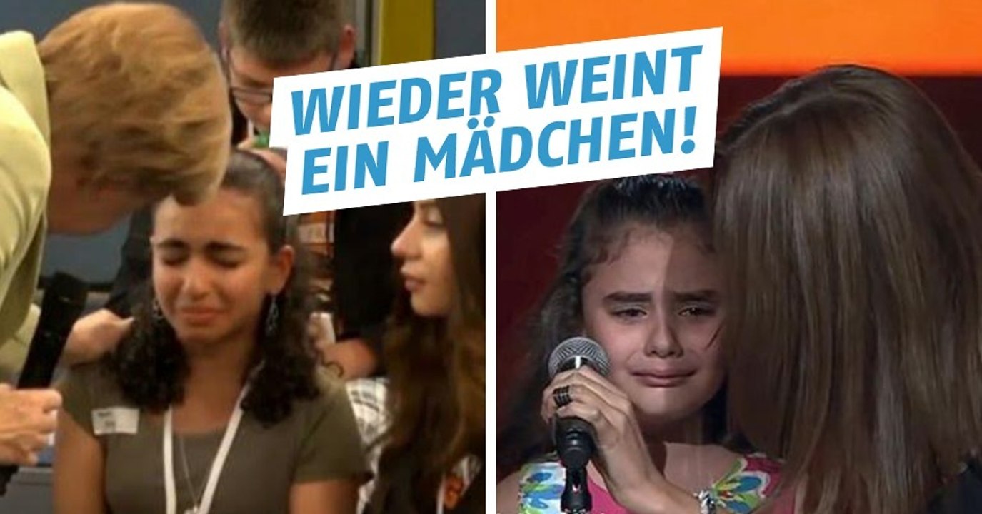The voice kids: ein fünfjähriges syrisches mädchen singt vom frieden und bewegt alle