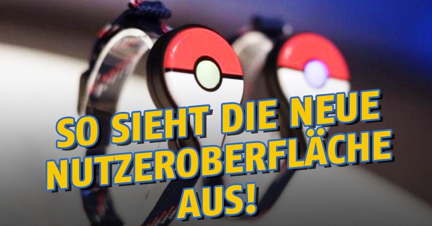 Pokémon Go Plus: Wie sieht die Nutzeroberfläche mit Pokémon Go Plus aus?