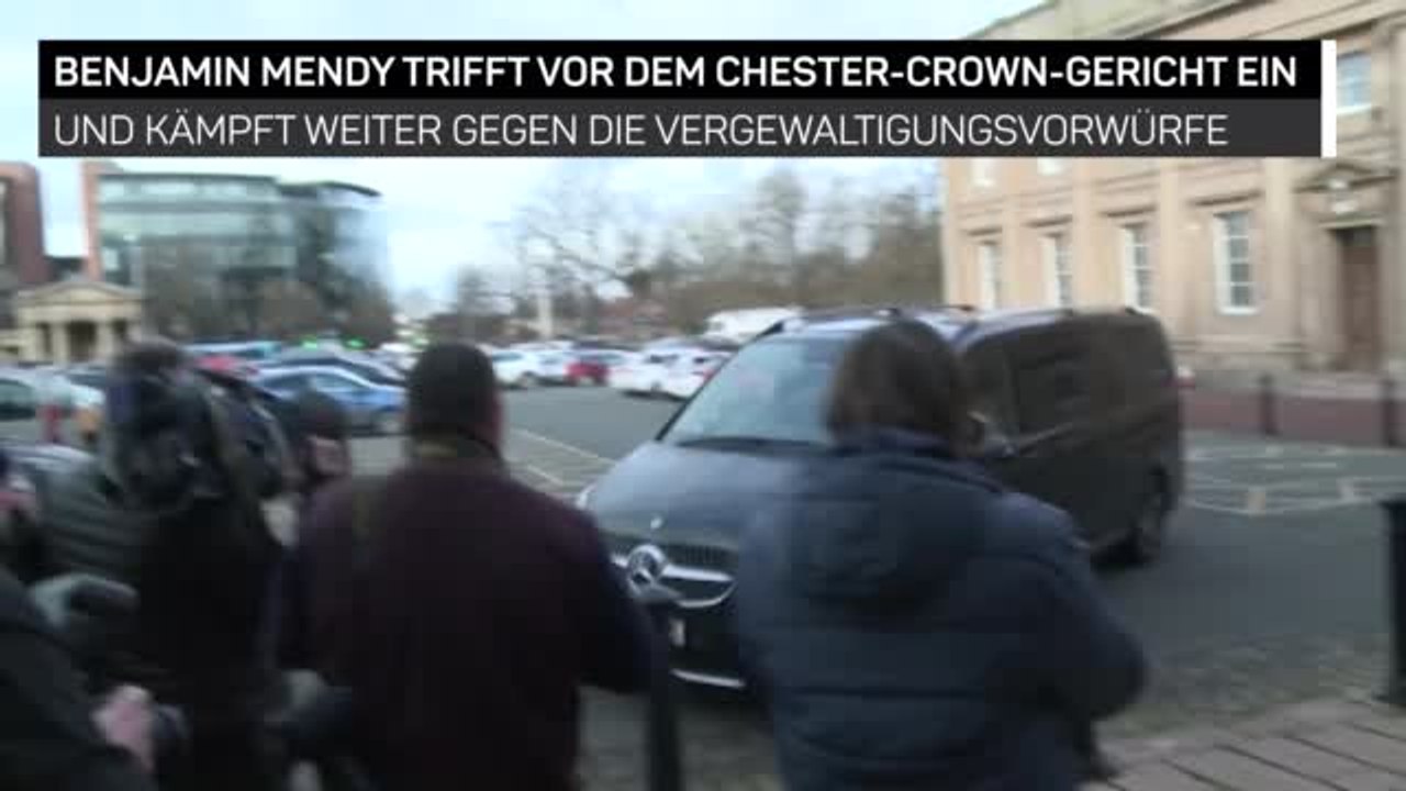 Vergewaltigungsvorwurf: mendy steht vor gericht