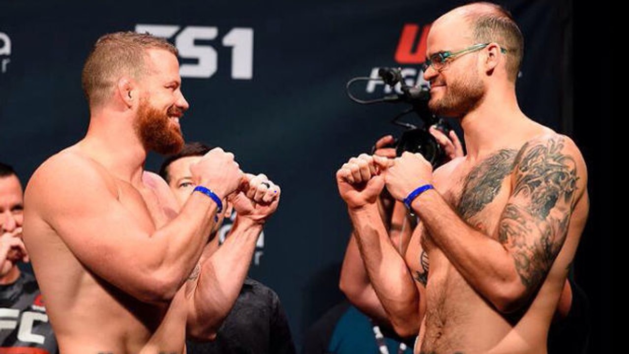 Nate Marquardt und Tamdan McCrory liefern ein tolles Duell mit enormem KO!