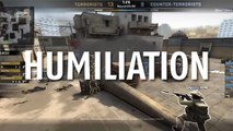 Counter Strike Global Offensive : quand un joueur humilie toute l'équipe adverse