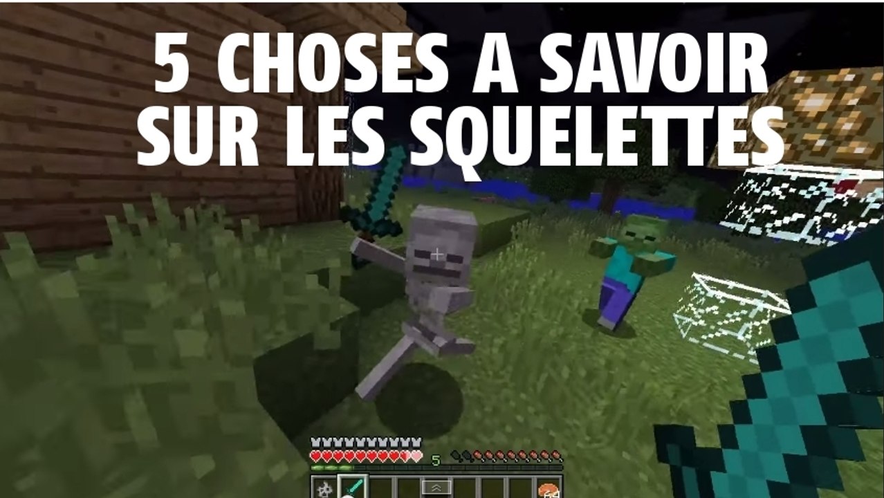 Minecraft : 5 choses à savoir sur les squelettes