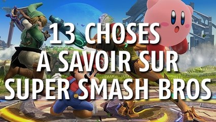 Toutes les choses que vous ne saviez pas sur la série Super Smash Bros