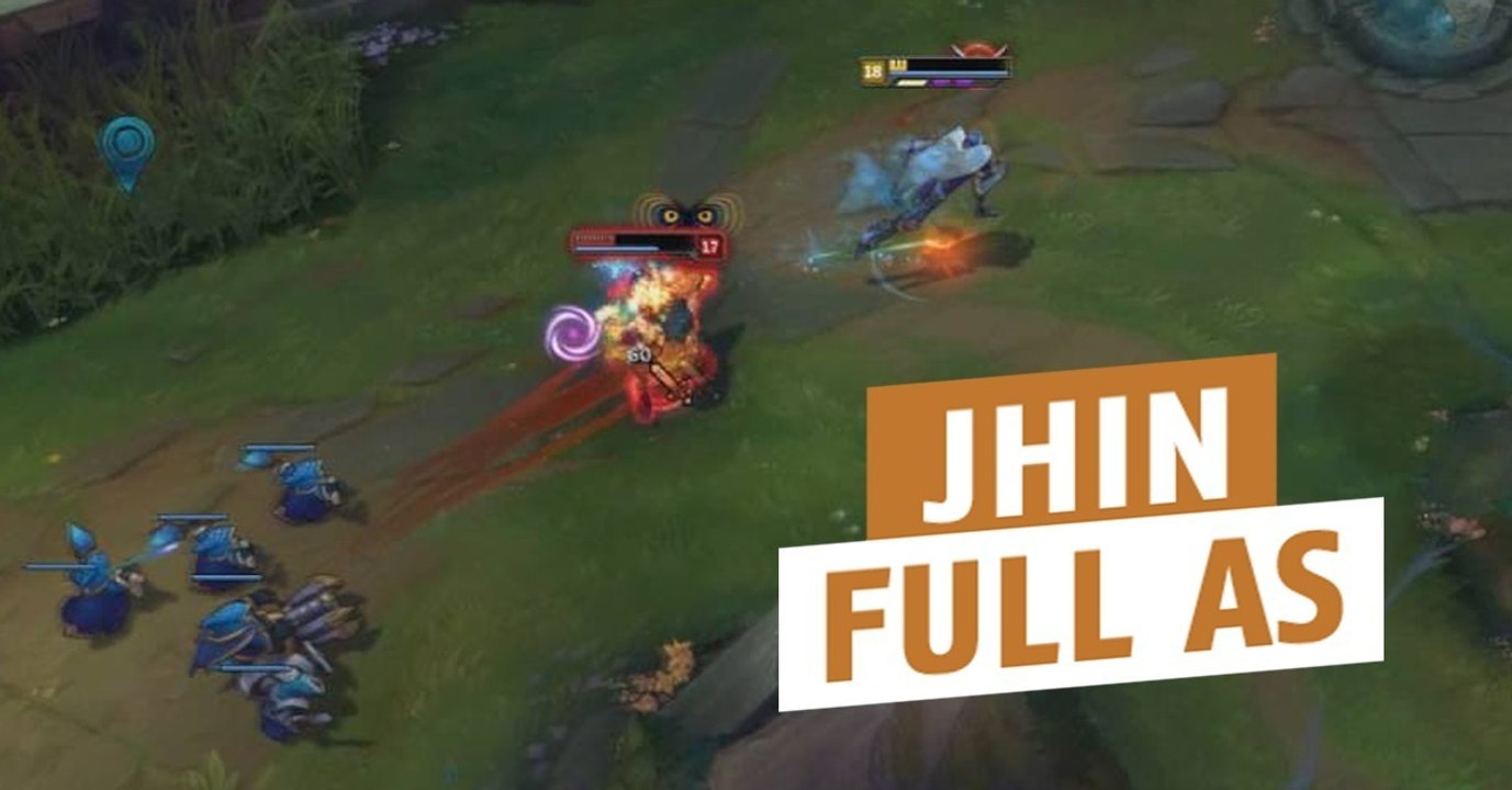 Es ist unmöglich, einen Jhin im Full AS Build aufzuhalten!