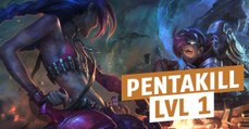 League of Legends: Es kommt zu einem 5v5 auf Level 1 und dieser Jinx schafft einen Penta