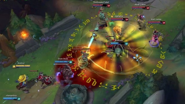 League of Legends : une équipe réalise une rotation d'ultimes parfaite