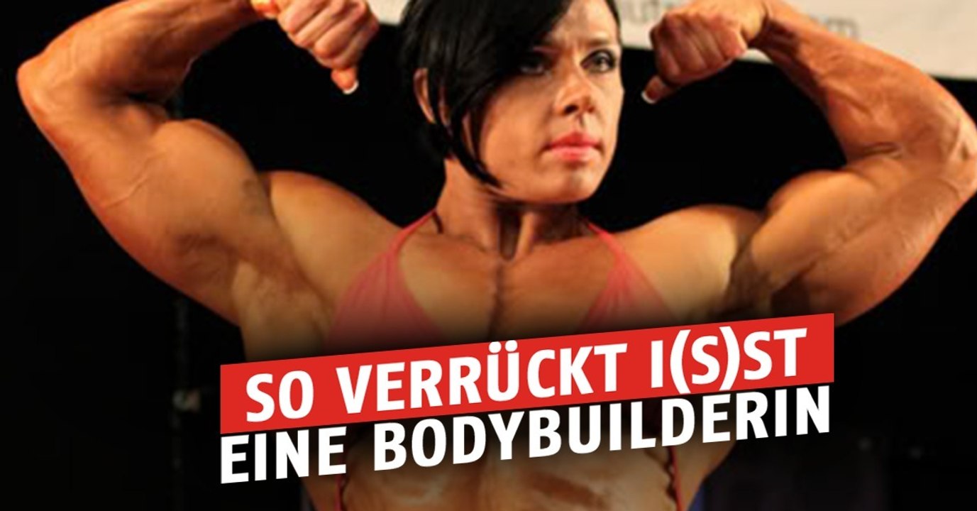 Die Bodybuilderin René Campbell hält sich an eine Wahnsinns-Diät