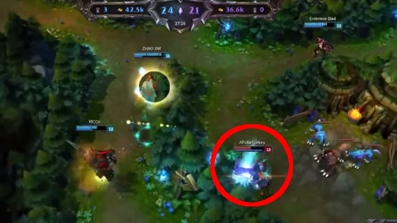 League of Legends : quand Leblanc s'amuse avec l'équipe adverse