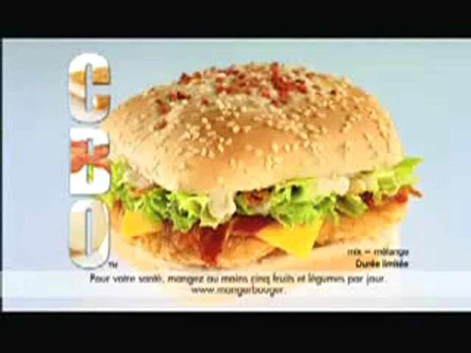 Burger CBO @ McDonald's