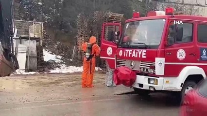 Kocaeli'de kimyasal madde paniği