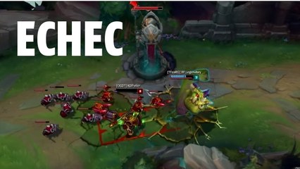 League of Legends : quand un kill de génie est gâché par des sbires vengeurs