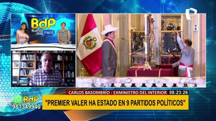 Carlos Basombrío: "Son los peores primeros seis meses de un gobierno en el Perú"