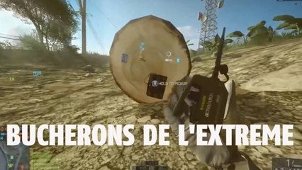 Battlefield 4 : voilà pourquoi il faut se méfier quand un bûcheron essaie le jeu
