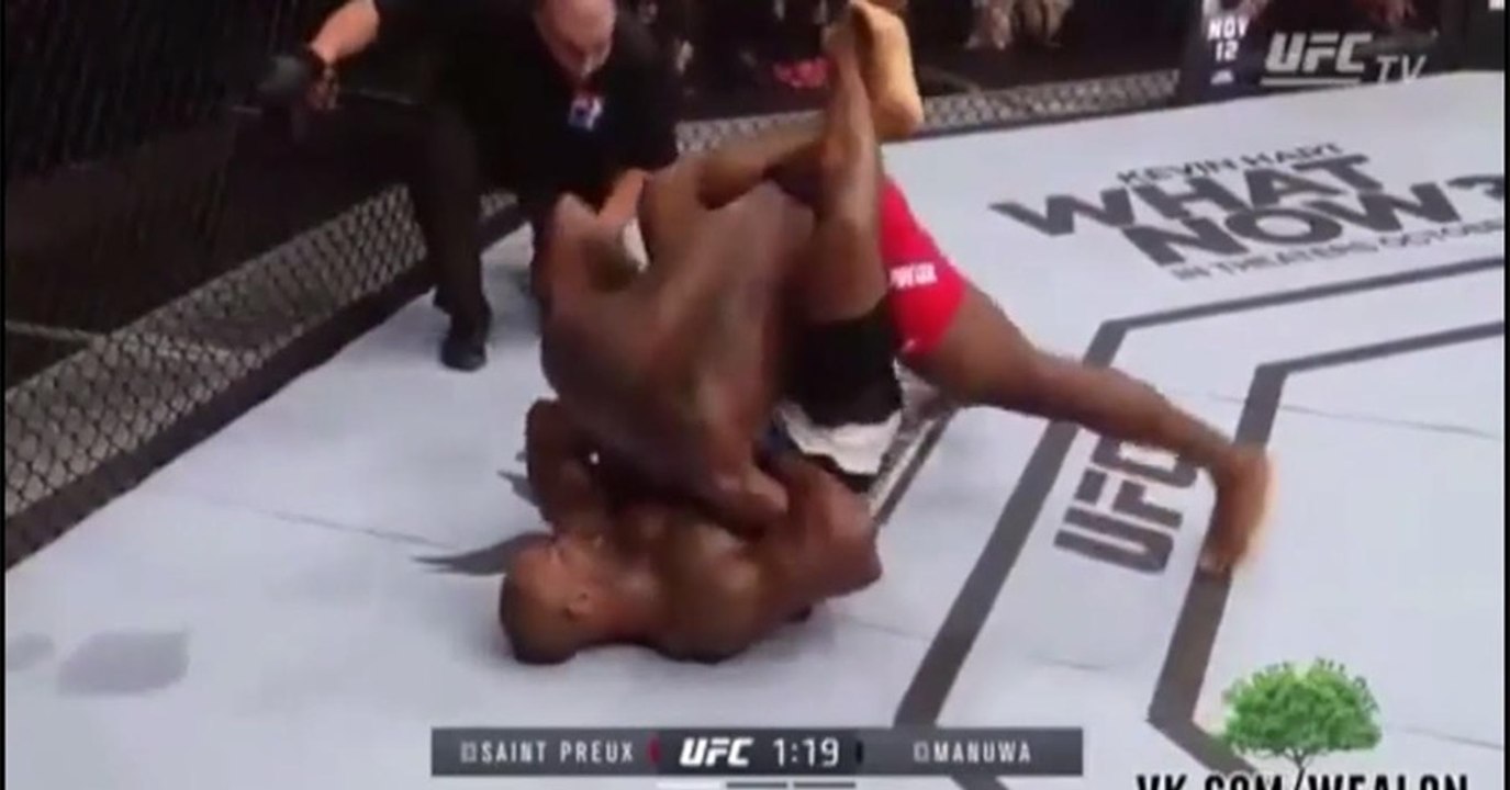 Jimi Manuwa liefert bei der UFC 204 einen großartigen KO gegen Ovince Saint Preux