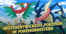 Bereits entwickelte Pokémon jetzt auch im Spiel