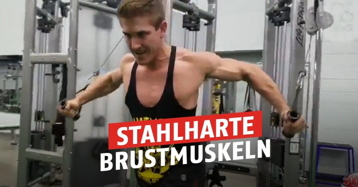 3 Phasen Training für die Brustmuskeln