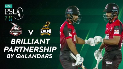 Brilliant Partnership By Qalandars | Lahore Qalandars vs Peshawar Zalmi | Match 9 | HBL PSL 7 | ML2G