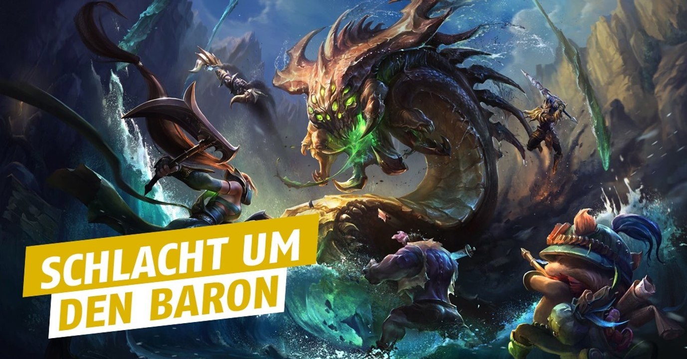 League of Legends: Gewinnt eine seltene Figur beim Riot-Wettkampf „Schlacht um den Baron“