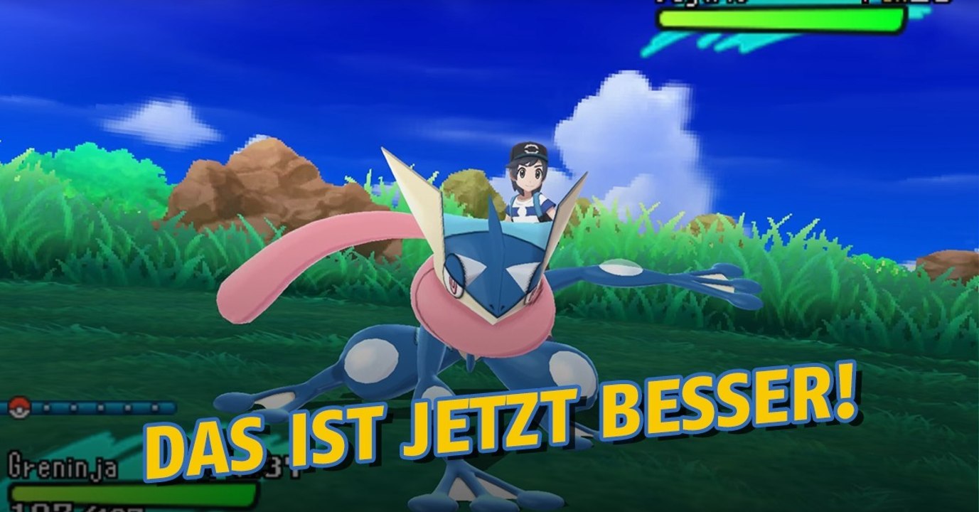 Pokémon Sonne und Mond: Die Spieler verbessern schon die grafische Darstellung