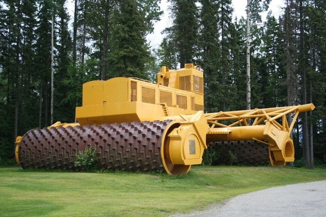 Monster aus stahl: hinter dieser maschine bleibt nichts stehen