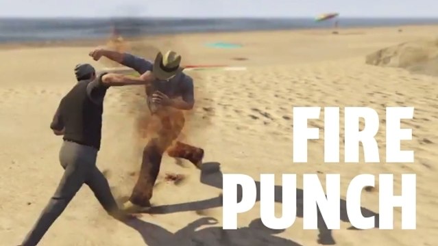 GTA 5 : quand un combat devient un peu trop chaud