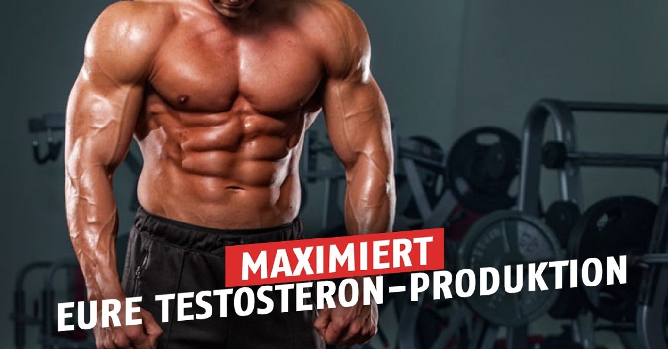 Wie kann man seine Testosteron-Produktion auf natürliche Art erhöhen?