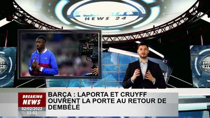 Barca : Laporta et Cruyff ouvrent la porte au retour de Dembele