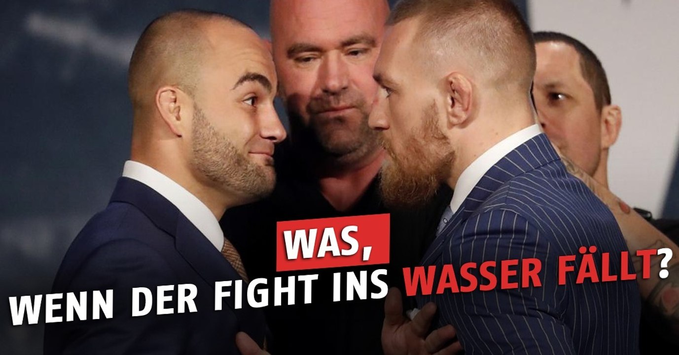 Der Kampf zwischen Conor McGregor und Eddie Alvarez könnte aus einem überraschenden Grund abgesagt werden!
