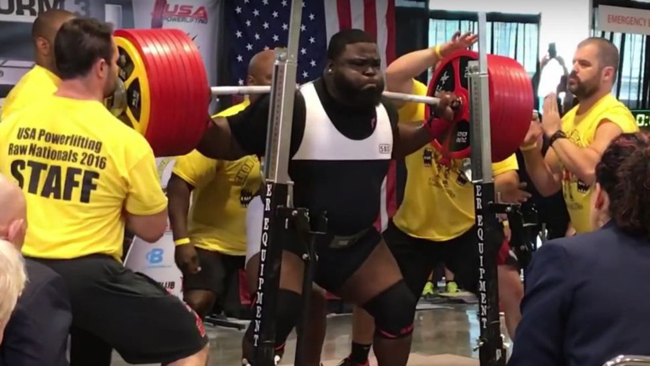 Ray Williams bricht den Weltrekord im Squat!