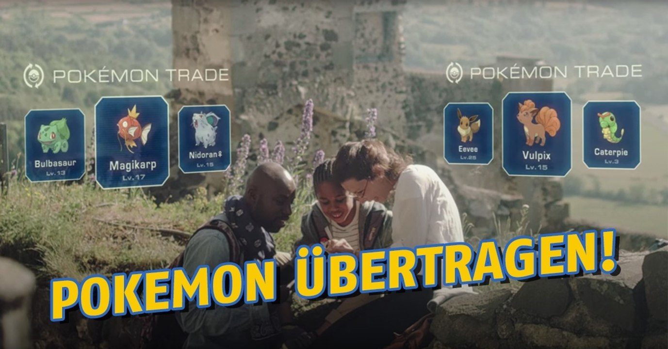 Pokém on go: Übertragung der pokémon zwischen app und 3ds bald möglich