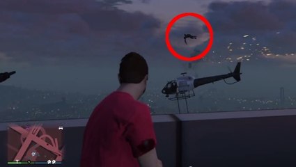 GTA 5 : un pilote d'hélicoptère meurt de la façon la plus horrible qui soit