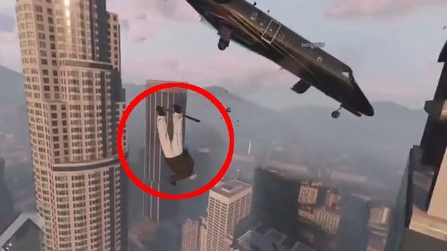 GTA 5 : voilà comment atterrir avec classe et survivre à la pire des morts