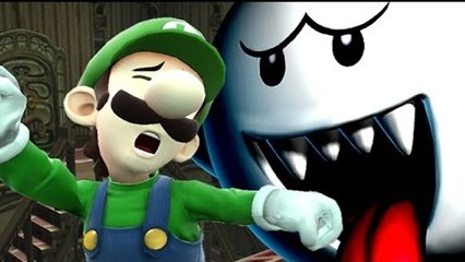 Super Smash Bros : quand Boo s'invite dans le jeu pour terroriser Luigi !