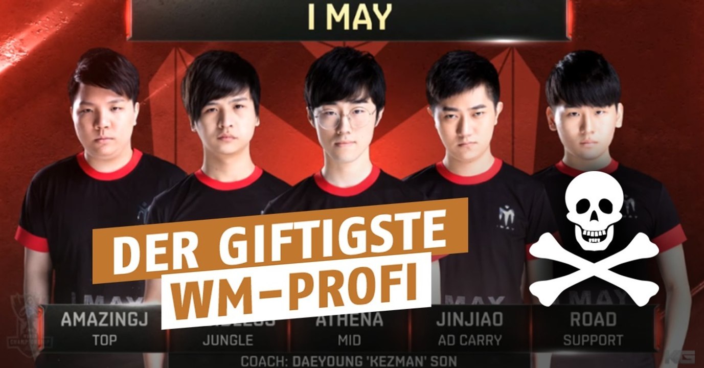 League of Legends: Spieler während der WM suspendiert