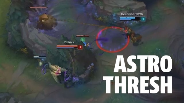 League of Legends : ce Thresh est victime d'un glitch qui le transporte dans une autre dimension !