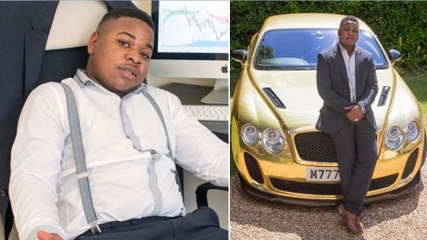 Robert Mfune war mit 16 Jahren Kassierer bei McDonald's und mit 19 Multimillionär