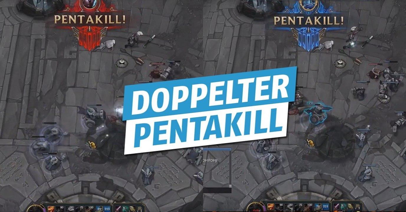 League of Legends: 2 Spieler landen gleichzeitig einen Pentakill!