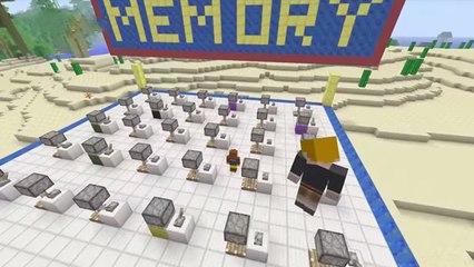 Minecraft : un jeu de mémoire qui ne manque pas de pistons