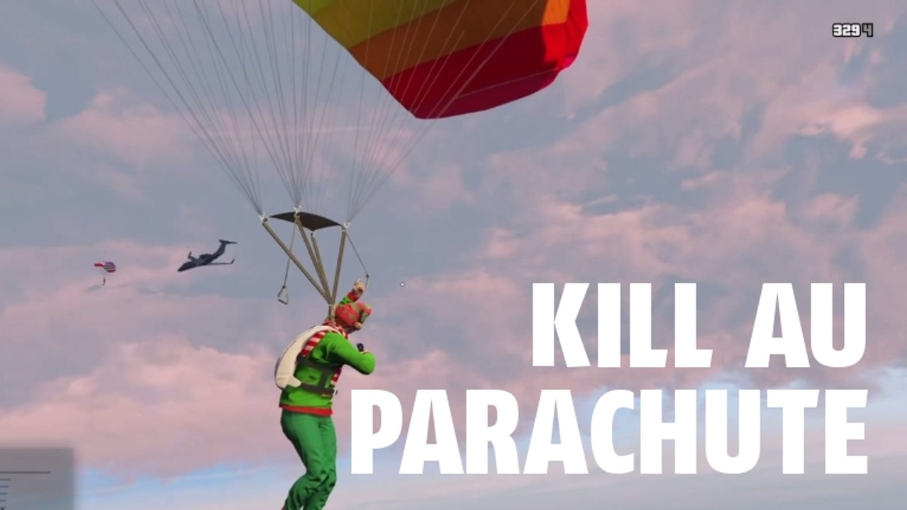 GTA 5 : les parachutistes sont les pires ennemis des pilotes
