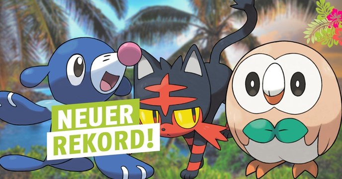 Pokémon Sonne und Mond: Die nächste Neuheit von Nintendo bricht schon jetzt alle Rekorde!