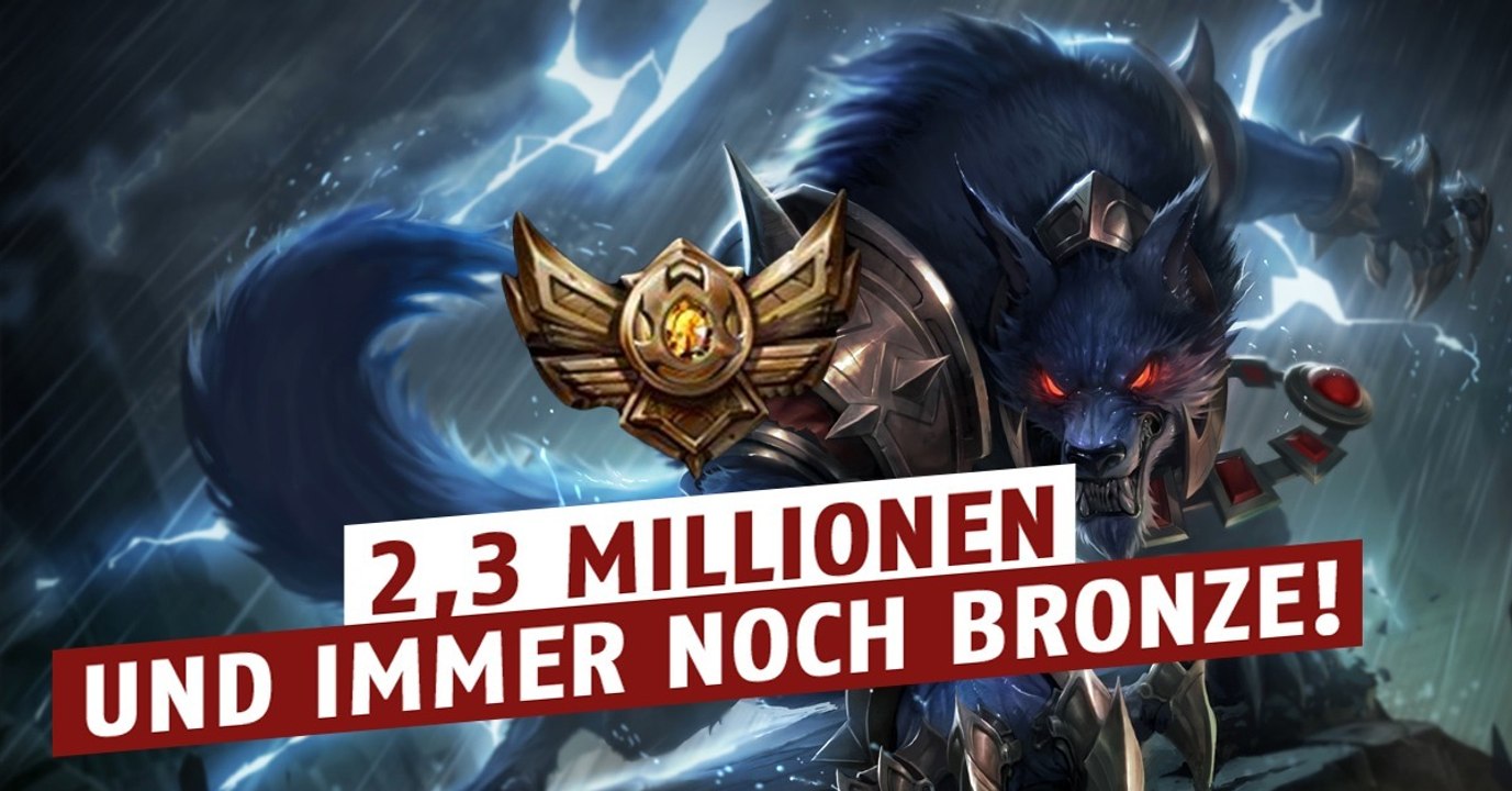 League of Legends: Der Spieler mit 2,3 Millionen Meisterschaftspunkten auf Warwick ist immer noch Bronze 2...