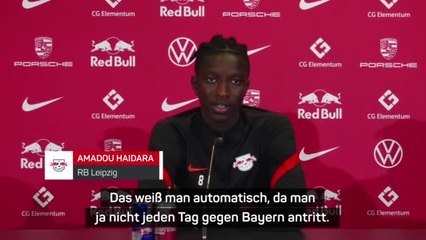 Haidara: “Wissen, war wir gegen Bayern tun müssen”